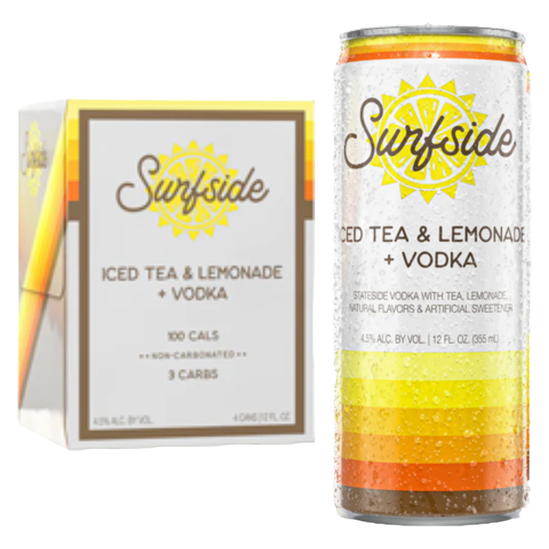 Surfside Iced Tea & Lemonade + Vodka 4pk 12oz 4.5% ABV