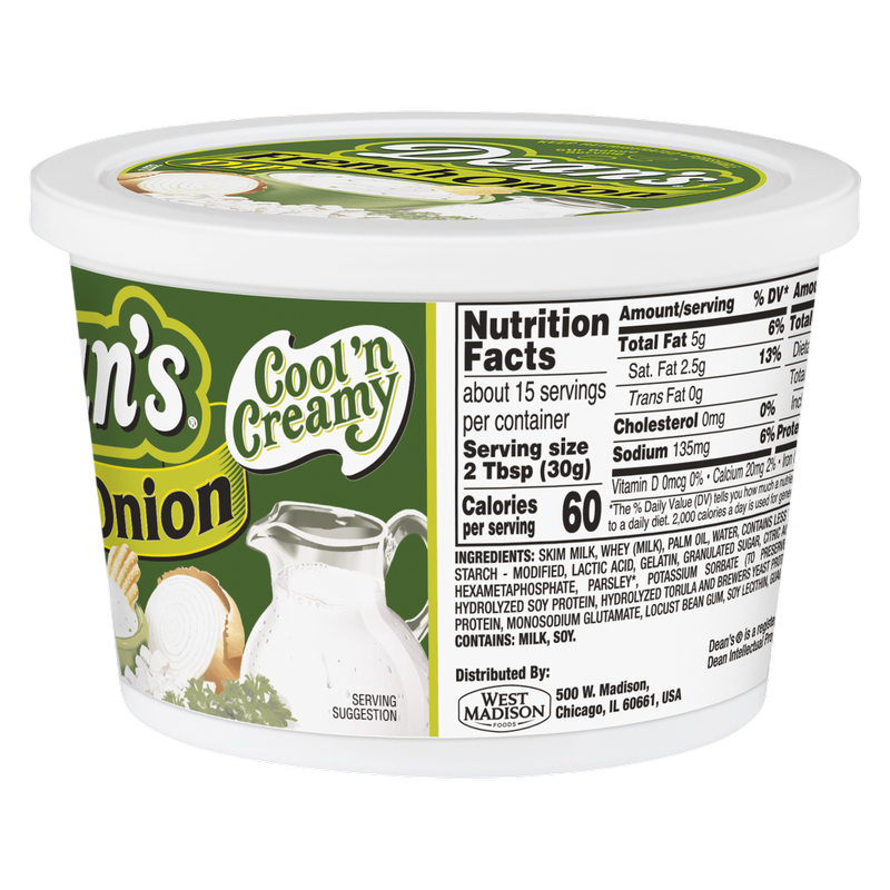 Dean's French Onion Dip - 16oz