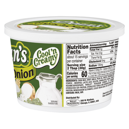 Dean's French Onion Dip - 16oz