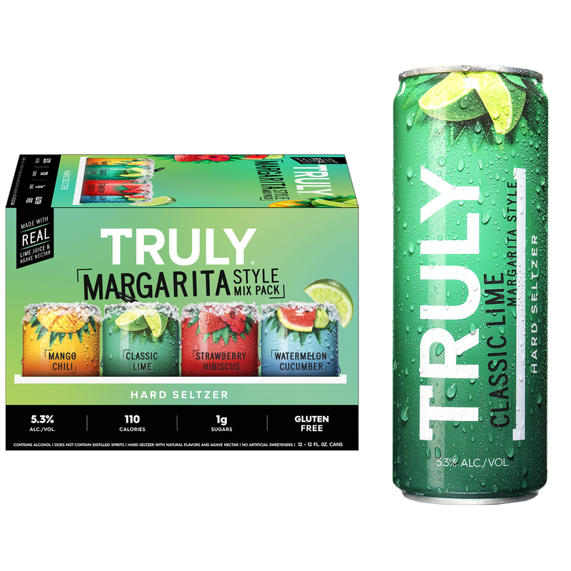 TRULY Margarita Style Variety 12pk 12oz Can 5.3% ABV