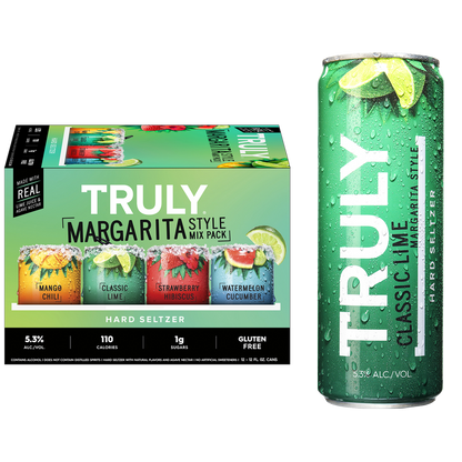 TRULY Margarita Style Variety 12pk 12oz Can 5.3% ABV