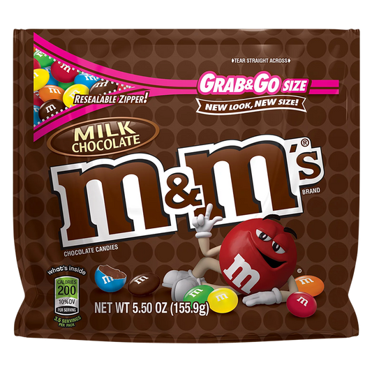 M&M Plain Grab-n-Go 5oz