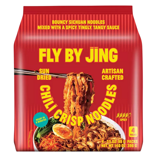 Fly By Jing Sichuan Chili Crisp Noodles 4ct