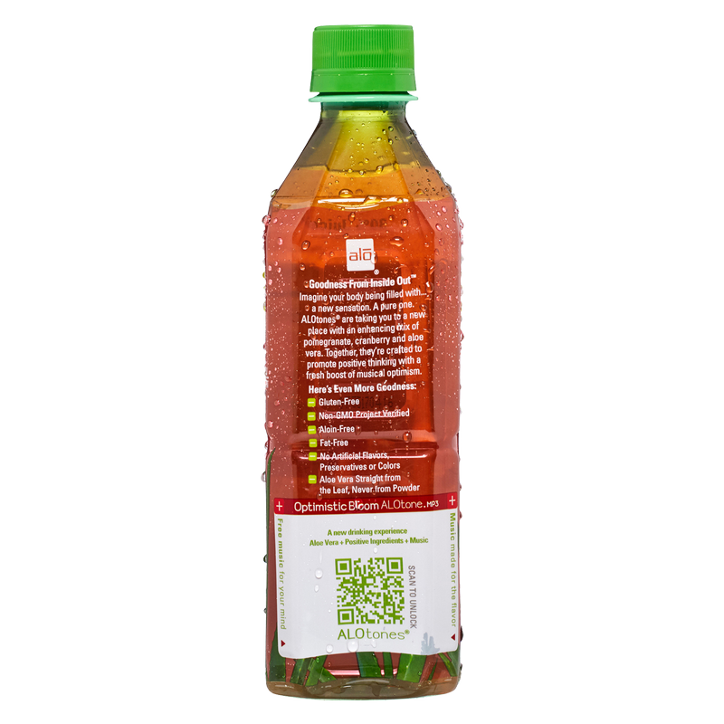 Alo Enrich Pomegranate Cranberry Juice 16.9oz Btl