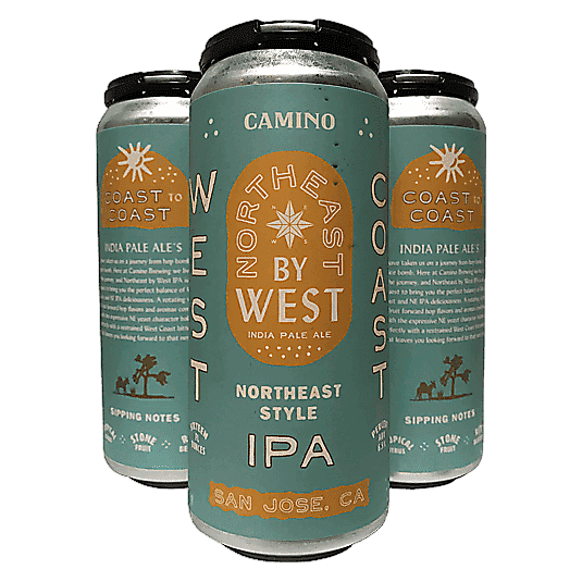 Camino Brewing Northeast By West IPA 4pk 16oz Can