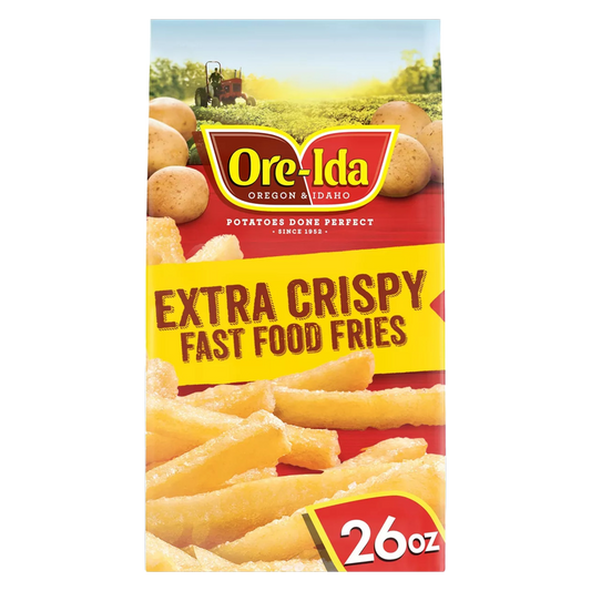 Ore Ida Extra Crispy Fast Food Fries, 26oz