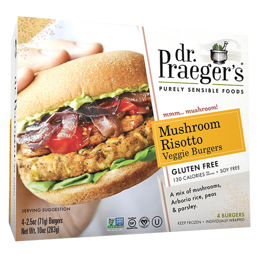 Dr. Praeger's Mushroom Risotto Veggie Burger 10oz