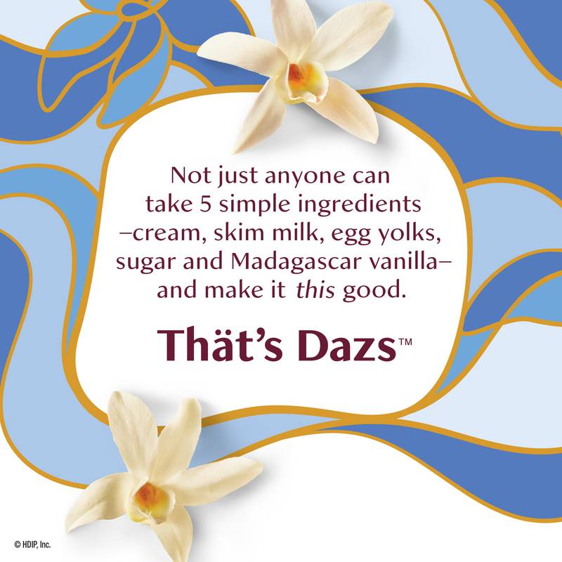 Haagen-Dazs Vanilla Ice Cream, 14oz.