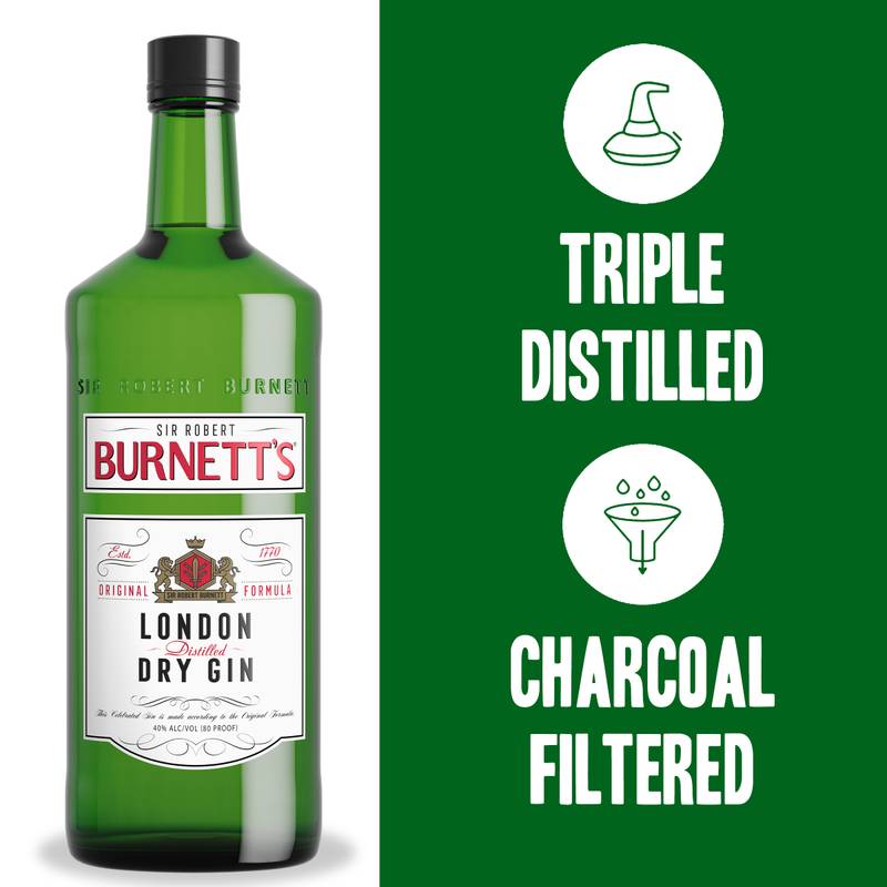 Burnett's Gin 1L
