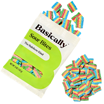 Basically Sour Rainbow Bites 5oz