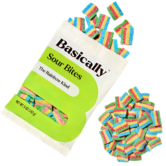 Basically Sour Rainbow Bites 5oz