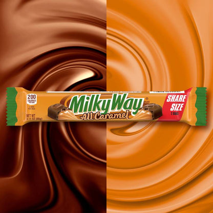 MILKY WAY All Caramel Milk Chocolate Bar, Share Size,  3.11 oz