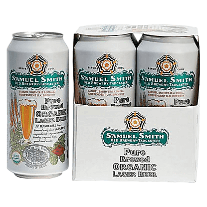 Samuel Smith Organic Lager 4pk 14.9oz Can