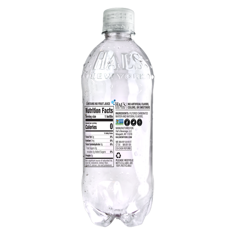 Hal's Big Apple Seltzer 20oz Btl