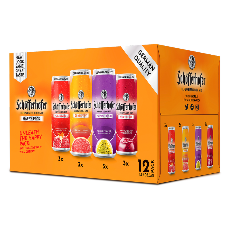 Schofferhofer Happy Pack 12pk 11.2oz Can 2.5% ABV