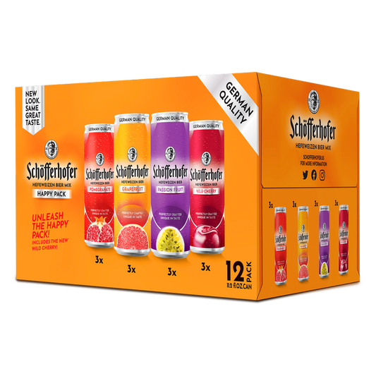 Schofferhofer Happy Pack 12pk 11.2oz Can 2.5% ABV