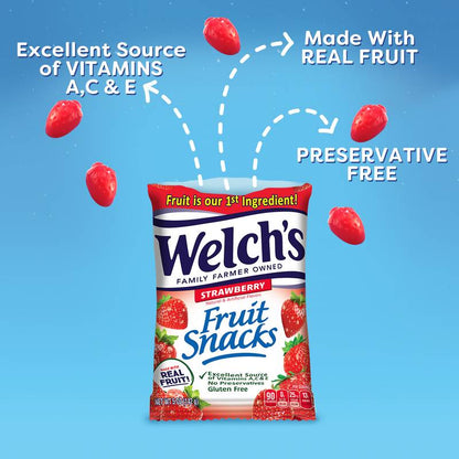 Welch's Strawberry Fruit Snacks 5oz