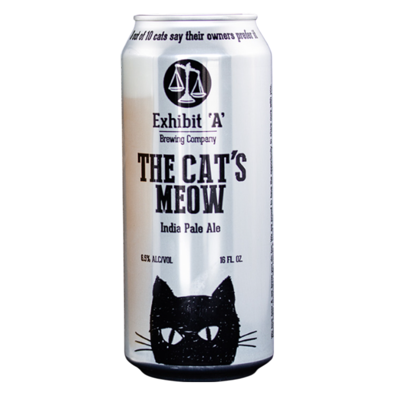 Exhibit A Brewing The Cat's Meow 4pk 16oz Can 6.5% ABV
