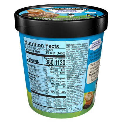 Ben & Jerry's Caramel Chocolate Cheesecake Pint