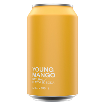 United Sodas of America Young Mango Soda 12 oz Can
