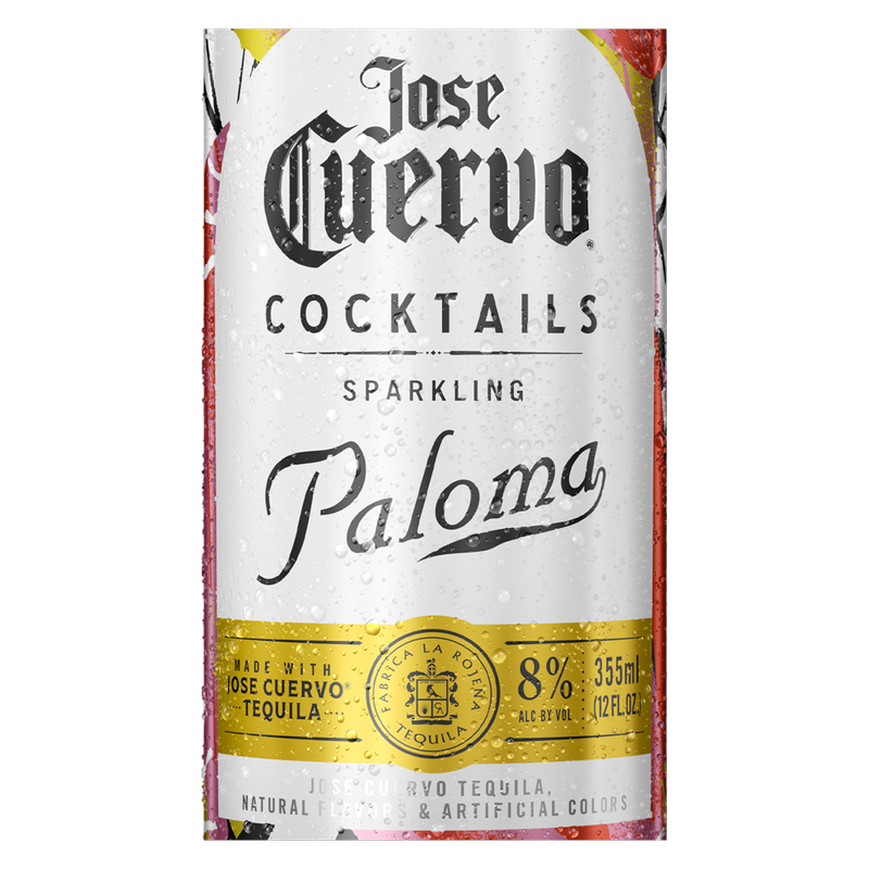 Jose Cuervo Sparkling Margarita Paloma Ready to Drink Cocktail 4 pk 355ml Can 8% ABV