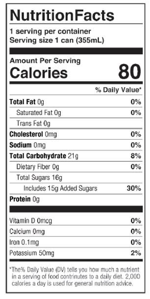 Mocktail Club Havana Twist Non-Alcoholic Cocktails 4pk 12oz Can