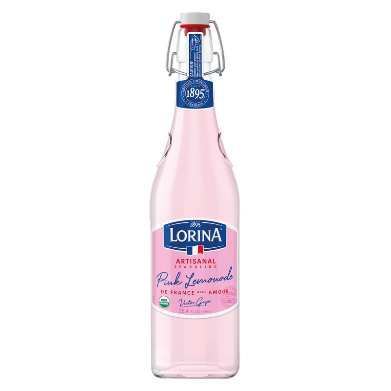 Lorina Sparkling Pink Lemonade 750ml Glass Bottle