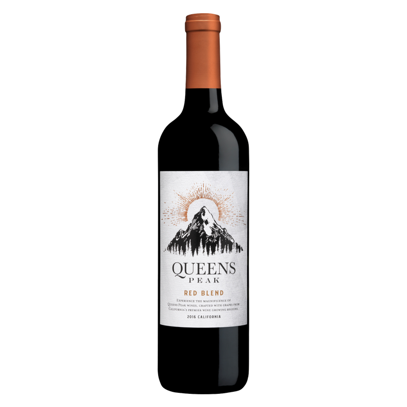 Queens Peak Red Blend 750ml