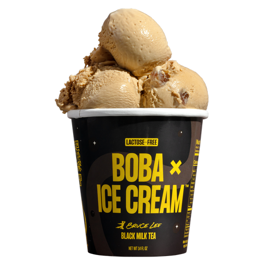 Boba x Ice Cream Black Milk Tea (Bruce Lee) Pint