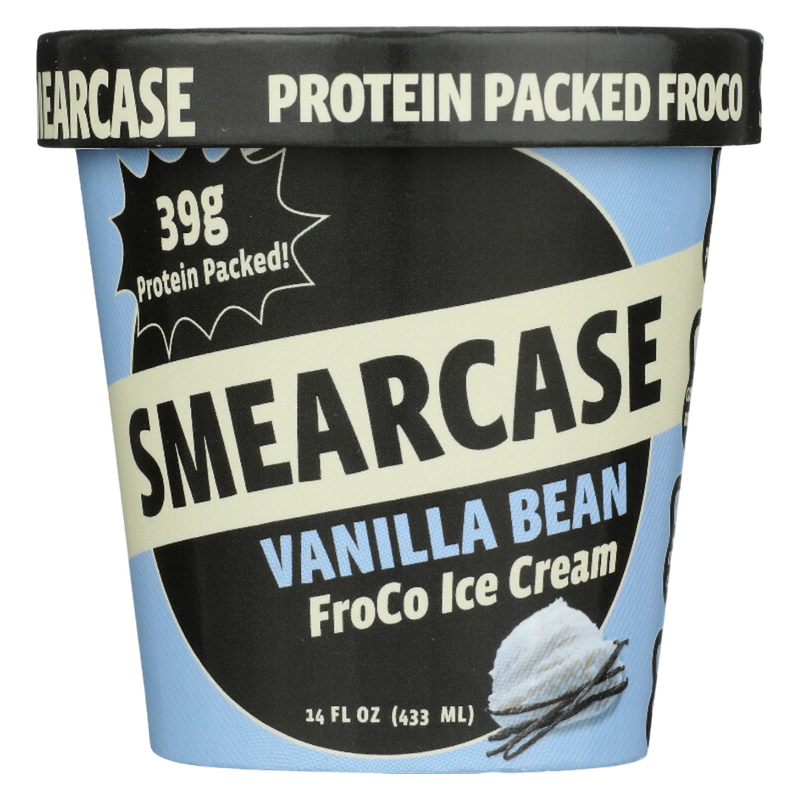 Smearcase Vanilla Bean Cottage Cheese Ice Cream, 14oz Pint