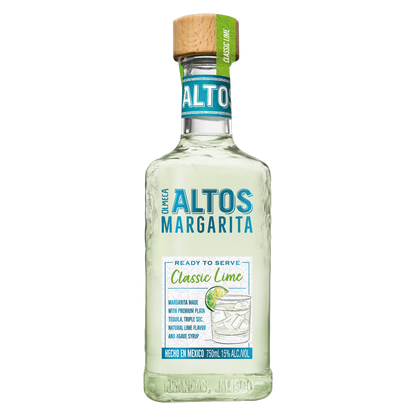 Olmeca Altos Margarita Classic Lime 750ml (30 Proof)