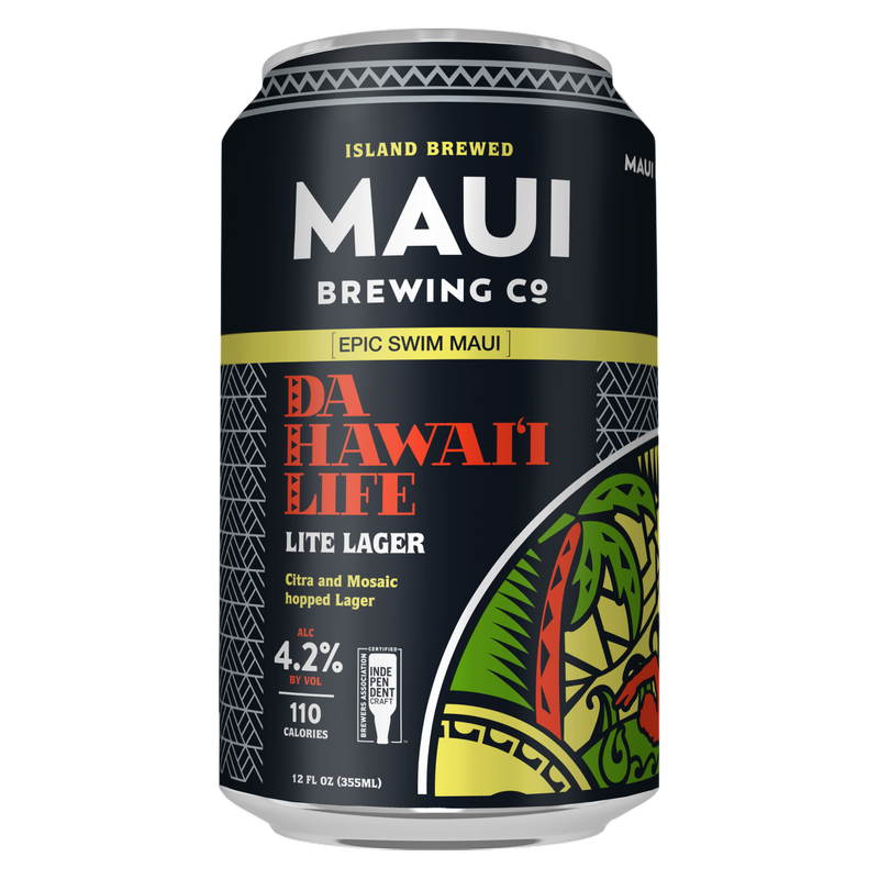 Maui Da Hawaii Life Lite 6pk 12oz Cans