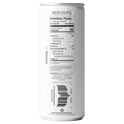 Rowdy Mermaid Organic Alpine Lavender Kombucha