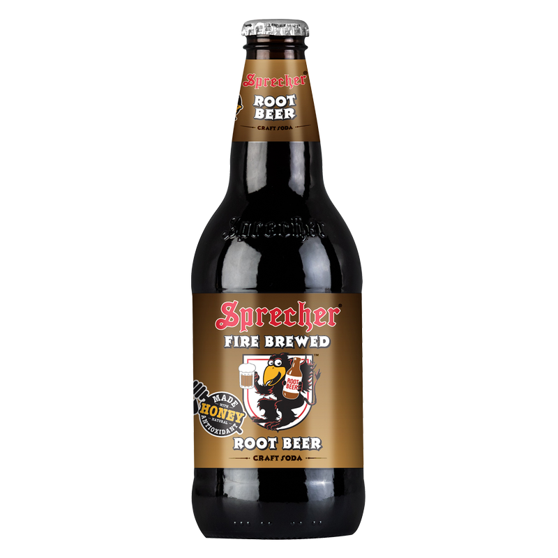Sprecher Craft Soda Root Beer 16oz Glass Bottle
