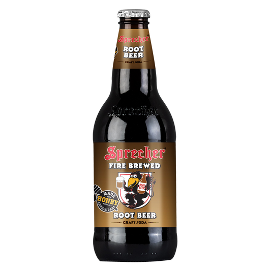 Sprecher Craft Soda Root Beer 16oz Glass Bottle