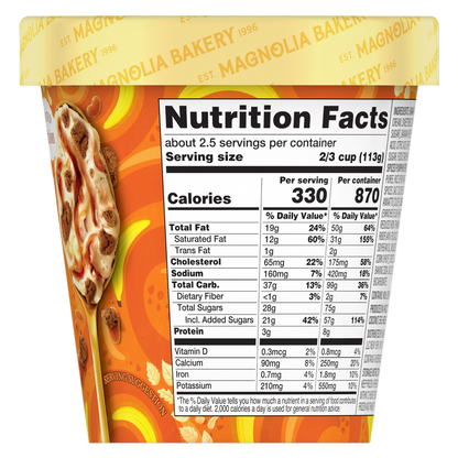 Magnolia Bakery Pumpkin Spice Banana Pudding 14oz