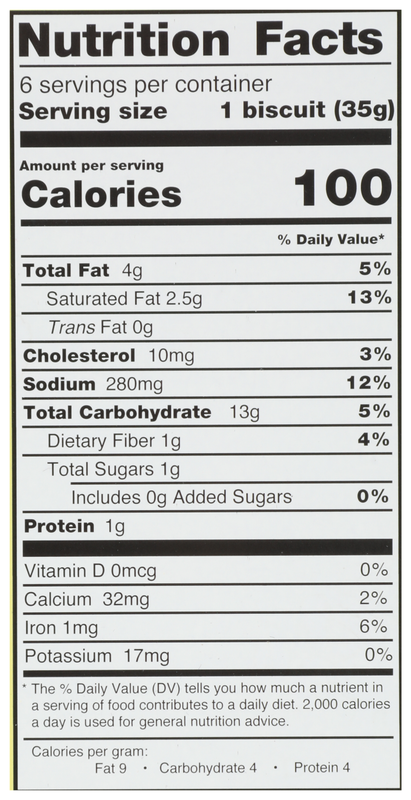 Callie's Buttermilk Biscuits - 6ct