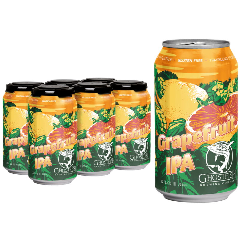 Ghostfish Brewing Grapefruit IPA 6pk 12oz Can 5.5% ABV