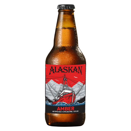 Alaskan Brewing Amber Alt Style Single 12oz Btl