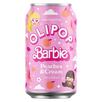 Olipop Peaches & Cream 12oz Can