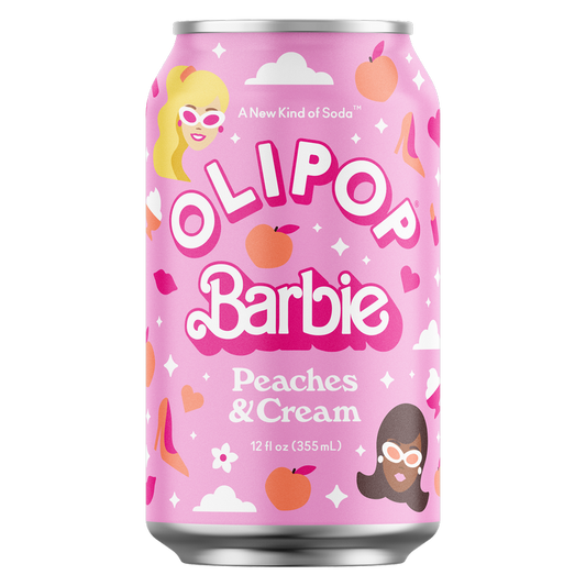 Olipop Peaches & Cream 12oz Can