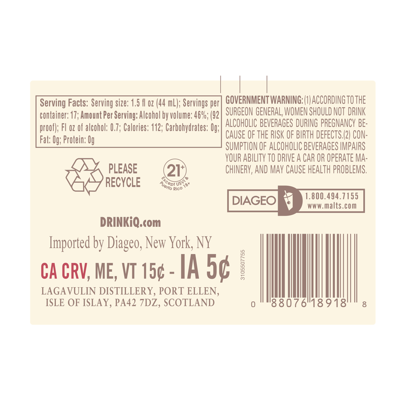 Lagavulin Nick Offerman Ed #5 (750 ML)