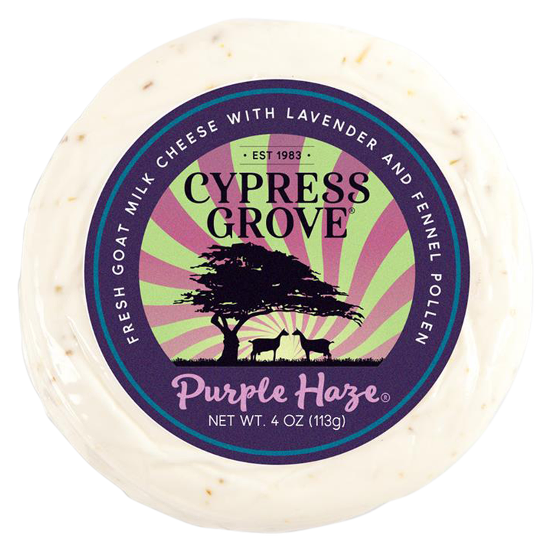 Cypress Grove Purple Haze Goat Cheese - 4oz