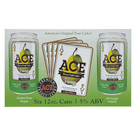 Ace Perry Pear Cider 6pk 12oz Cans – Virtual Concession Stand