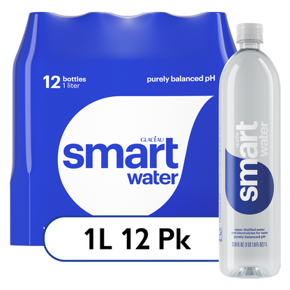 smartwater 12pk 1L Btl
