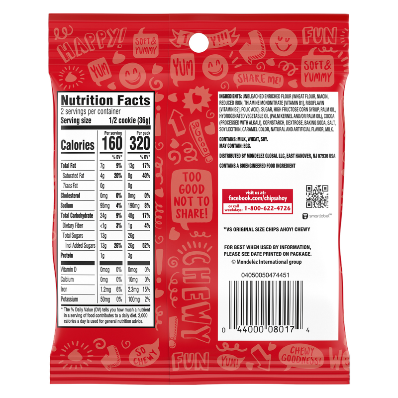 Chips Ahoy! Chewy Big Cookie, 2.5oz