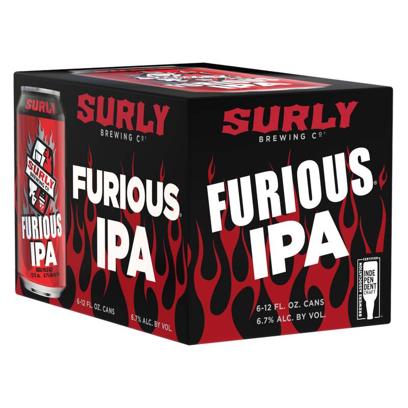 Surly Brewing Furious IPA 6pk 12oz Can 6.7% ABV