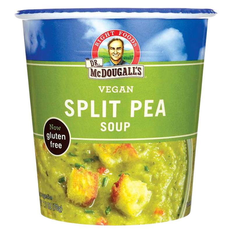 Dr. McDougalls Split Pea Soup Cup 2oz