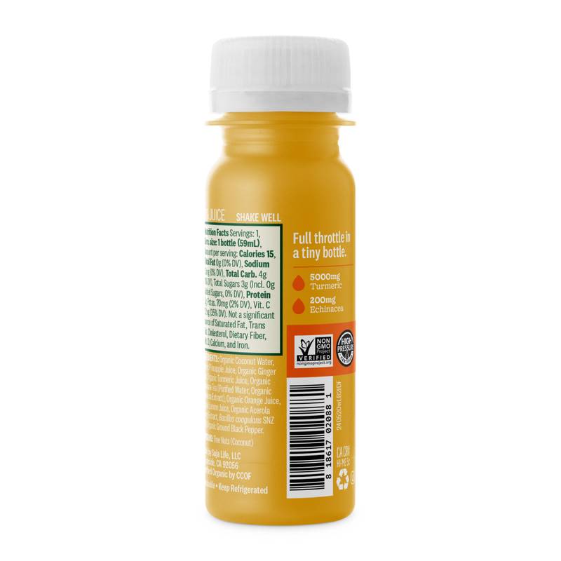 Suja Organic Immunity Turmeric Pineapple Shot 2oz Btl