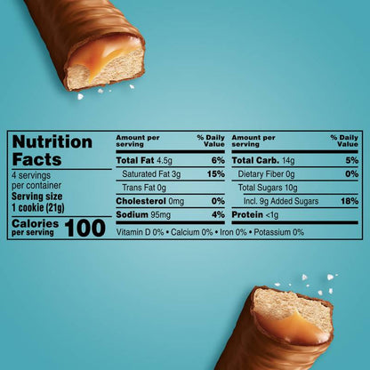 TWIX Salted Caramel Chocolate Cookie Bars, Share Size, 2.82 oz